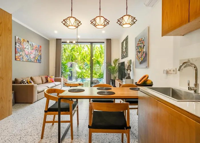 5th Element - Urban Tropical Retreat Meters From * Canggu (Bali)